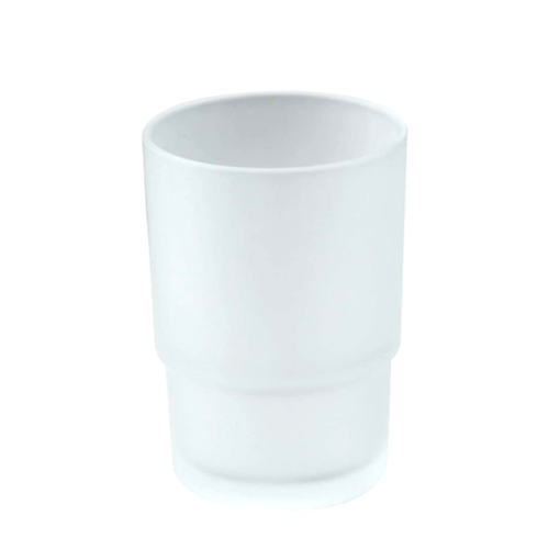 Toothbrush Holder- Frosted Glass C8570 aluids