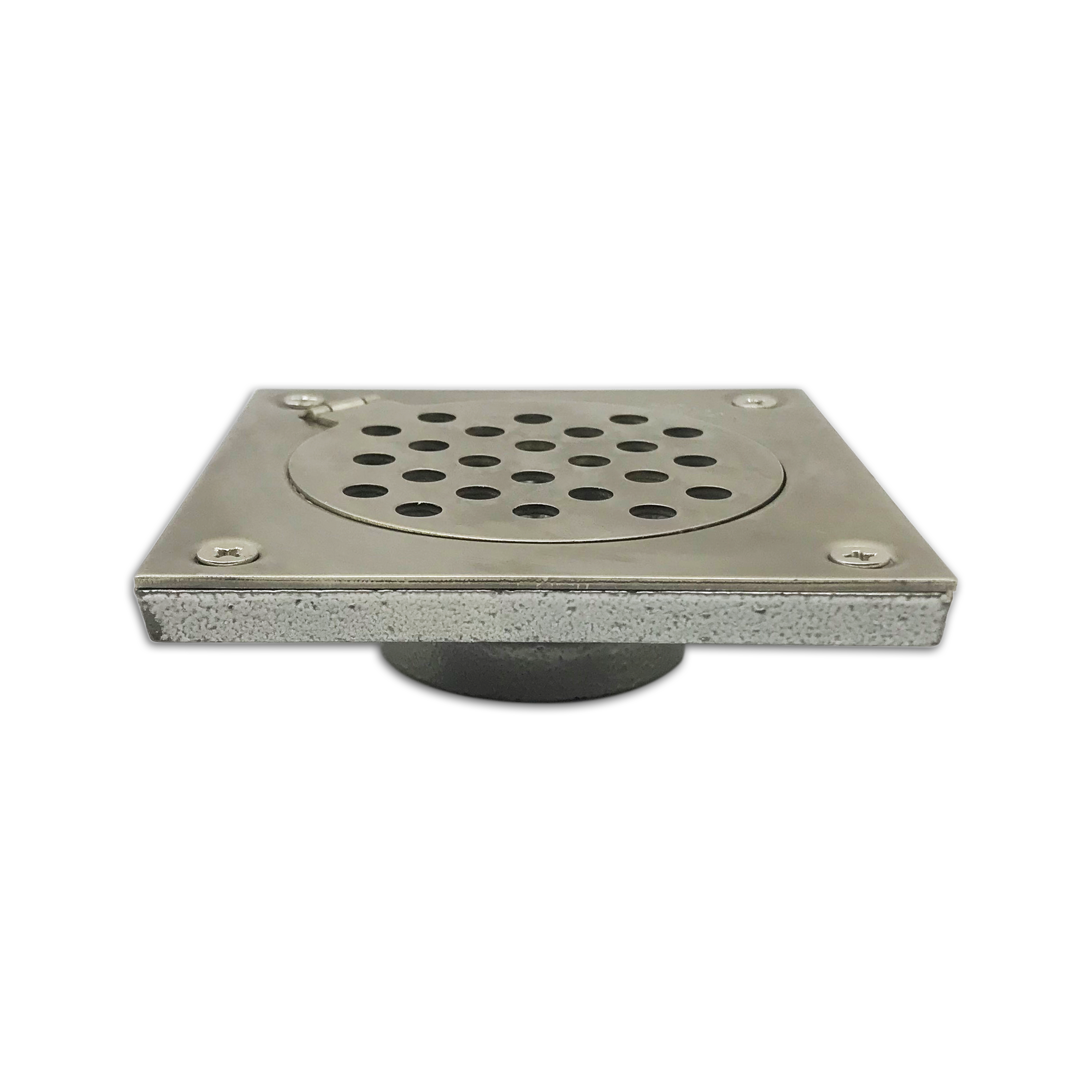 Can I Install a Square Bathroom Drain Cover Over a Round Drain?