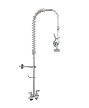 Essential Series Deck Mount Pre-Rinse Faucet , Lead Free