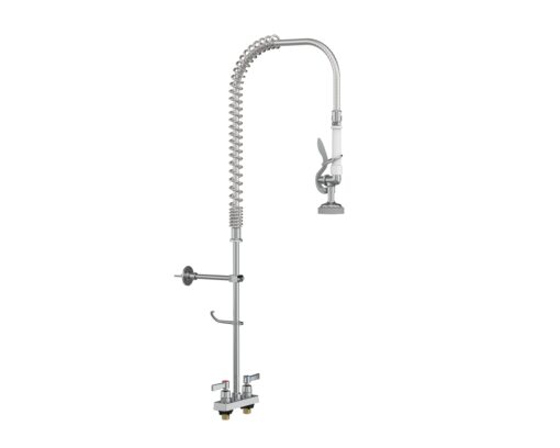 Essential Series Deck Mount Pre-Rinse Faucet , Lead Free